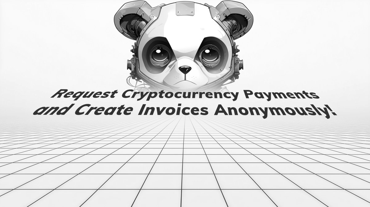 USE CRYPTOCURRENCY TO CREATE &amp;
SEND INVOICED PAYMENTS ANONYMOUSLY WITH
THE HELP OF AI

CA: 8nmMUob2gMvMBpjK8q6o5gagoknVD4mPPu4CLkiEpump

Chart : dexscreener.com/solana/8nmMUob…