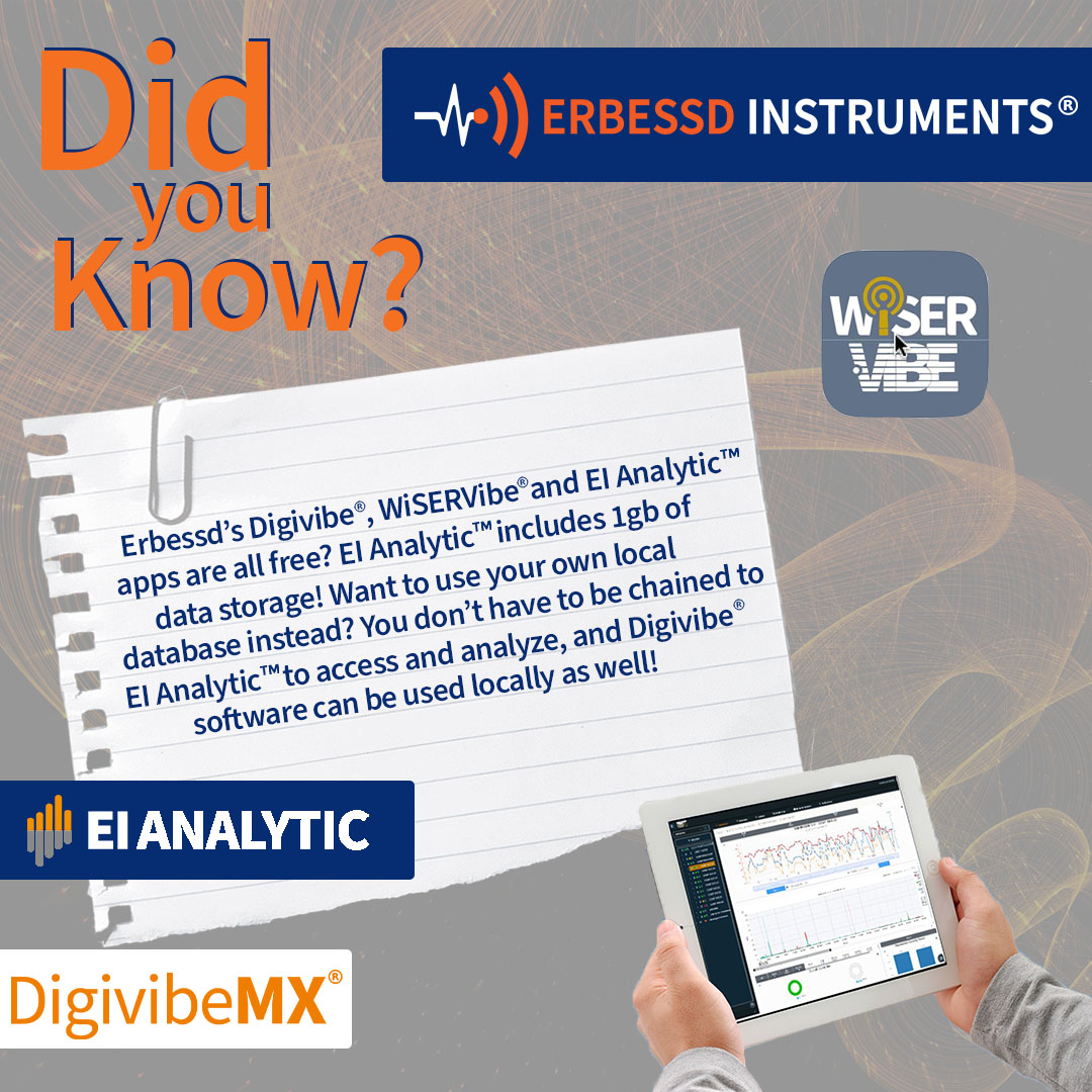 ErbessdRel's tweet photo. #MastersofMachineHealth #Software #EIAnalytic #Digivibe #WiSERVibe https://t.co/yJhniuqRCs