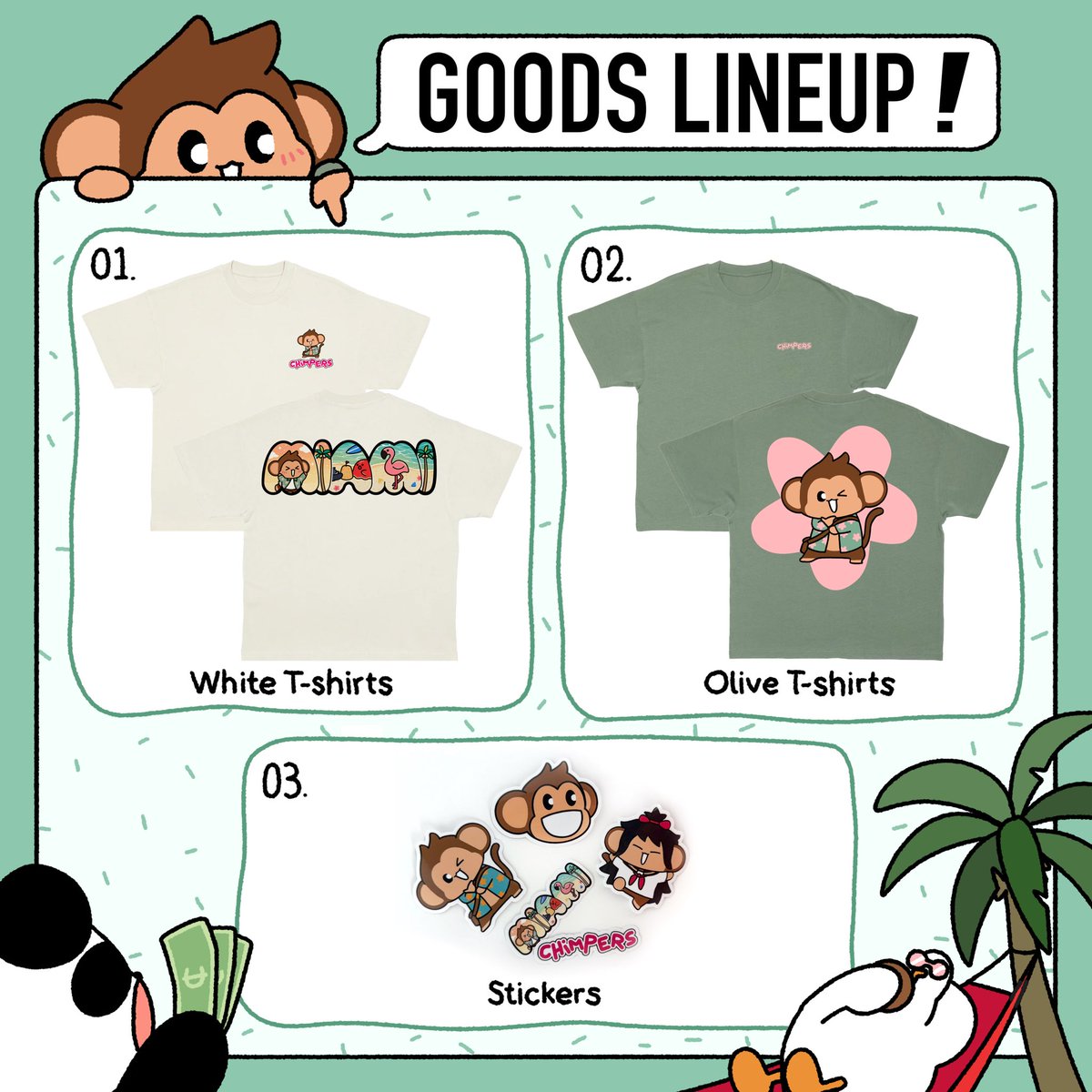 !CHIMP ☀️🏝️

We’re kicking off Day 2 of Art Basel at the Gates Hotel with a full day of adventure ahead! 

Have you grabbed your Exclusive Collectible Card &amp; Goodies? 👀