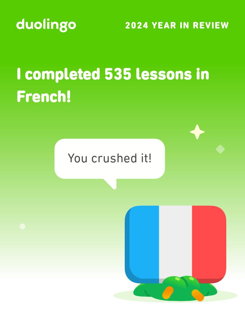MuhammetLord's tweet photo. 1 y��llık değil 2 aylık bir istatistik aslında 🤓

Look what I learned on Duolingo in 2024! #Duolingo365 https://t.co/HdEixsbIxf