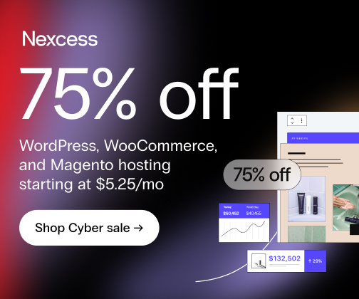 Time's running out 🏃

Cyber Week is almost over, and so are your savings 💸

Don’t miss out on 75% OFF managed WordPress, WooCommerce, and Magento hosting plans PLUS power-packed bundles of Kadence Essentials and Solid Suite  🔥

👉 Grab the deals here: ow.ly/IzPn50TONPX