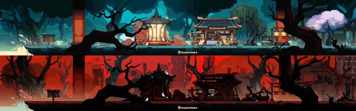 #Pixelart
Forest Contrast