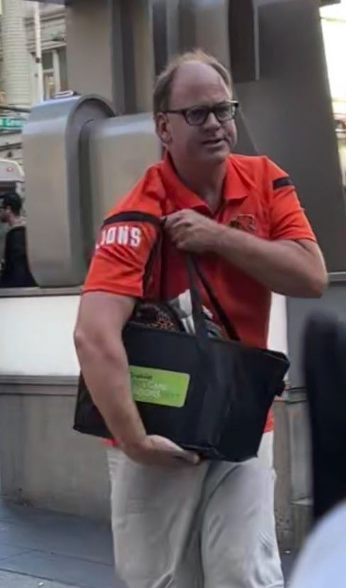 VancouverPD's tweet photo. #VPDNews: #VPD has released images of a suspect in an assault against a 16-year-old girl on August 25 around 5:45 p.m., and ask anyone who knows the man to call police at 604-711-4021. The suspect is white, in his 40s or 50s, and about six feet tall. He was wearing on orange BC Lions golf shirt, cream-coloured pants, blue and white Adidas shoes, and glasses. https://t.co/hlc2YiFIQh