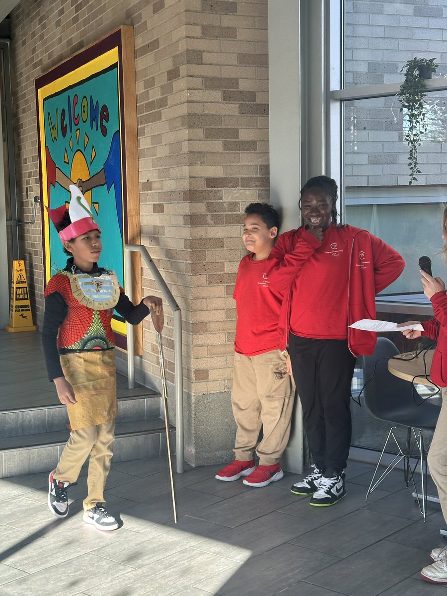 GuyonNicole's tweet image. Time for the @Community_Prep 6th grade Ancient Egyptian Fashion Show!