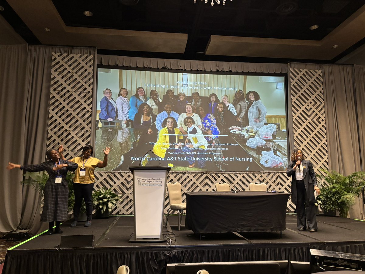 Jacqueline Kayler DeBrew (@jackiedebrew) on Twitter photo Triad nursing programs are well represented at the <a href="/AACNursing/">AACN</a> Transform 2024 in NOLA! <a href="/UNCGNursing/">UNCGNursing</a> <a href="/ncatsuaggies/">North Carolina A&T</a> <a href="/elonuniversity/">Elon University</a> Triad nursing programs are well represented at the <a href="/AACNursing/">AACN</a> Transform 2024 in NOLA! <a href="/UNCGNursing/">UNCGNursing</a> <a href="/ncatsuaggies/">North Carolina A&T</a> <a href="/elonuniversity/">Elon University</a>