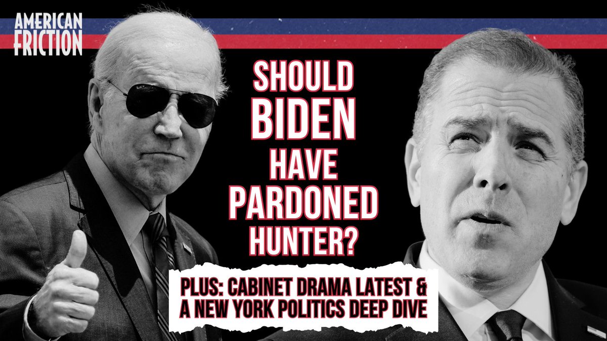 American Friction Podcast (@americanfric) on Twitter photo 🚨NEW EP🚨Should Biden have pardoned his son? PLUS, <a href="/NikkiMcR/">follow @nikkimcr on bluesky :)</a> and <a href="/chrisjonesnews/">Chris Jones</a> sit down with <a href="/WNYC/">WNYC 🎙</a> legend <a href="/BrianLehrer/">The Brian Lehrer Show and A Daily Politics Podcast</a> to discuss why Trump outperformed many GOP candidates before him in New York 👉linktr.ee/americanfricti… 🚨NEW EP🚨Should Biden have pardoned his son? PLUS, <a href="/NikkiMcR/">follow @nikkimcr on bluesky :)</a> and <a href="/chrisjonesnews/">Chris Jones</a> sit down with <a href="/WNYC/">WNYC 🎙</a> legend <a href="/BrianLehrer/">The Brian Lehrer Show and A Daily Politics Podcast</a> to discuss why Trump outperformed many GOP candidates before him in New York 👉linktr.ee/americanfricti…