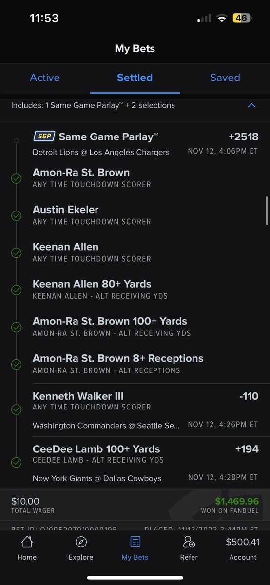 FollowFrank420's tweet photo. Some of our biggest wins from last season! #SportsBettingX https://t.co/DxMOr6QVHk