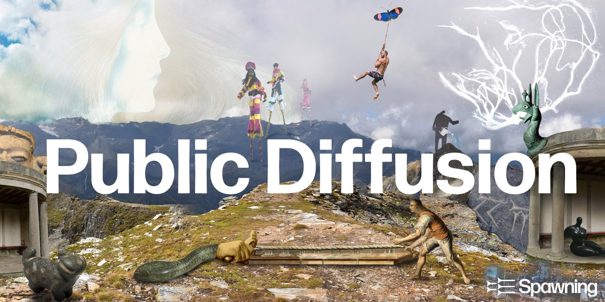 Early access: test Public Diffusion, our image-text model training on 30 million public domain images. Sign up to join the private beta!

source.plus/public-diffusi…