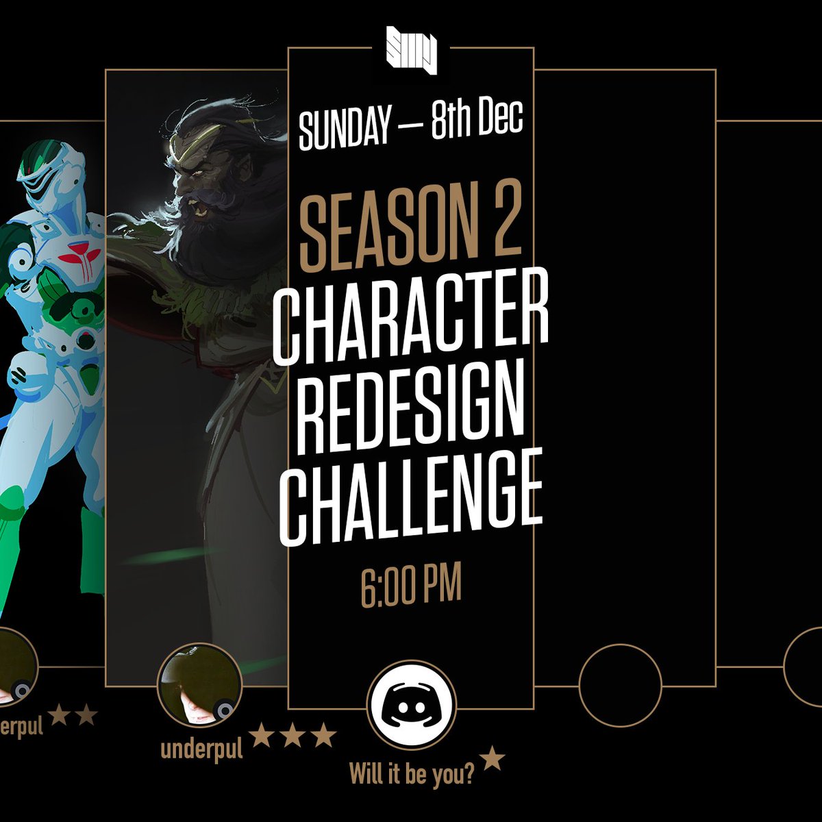 sixmorevodka's tweet image. And that's a wrap on Season 2 of our Character Redesign Challenge! This season we revisited many iconic childhood classics and finally got our three-star winner. Will your designs win too?
See you this Sunday at 6 PM! discord.com/invite/sixmore… 
🤗🤗 #event #community #sixmorevodka