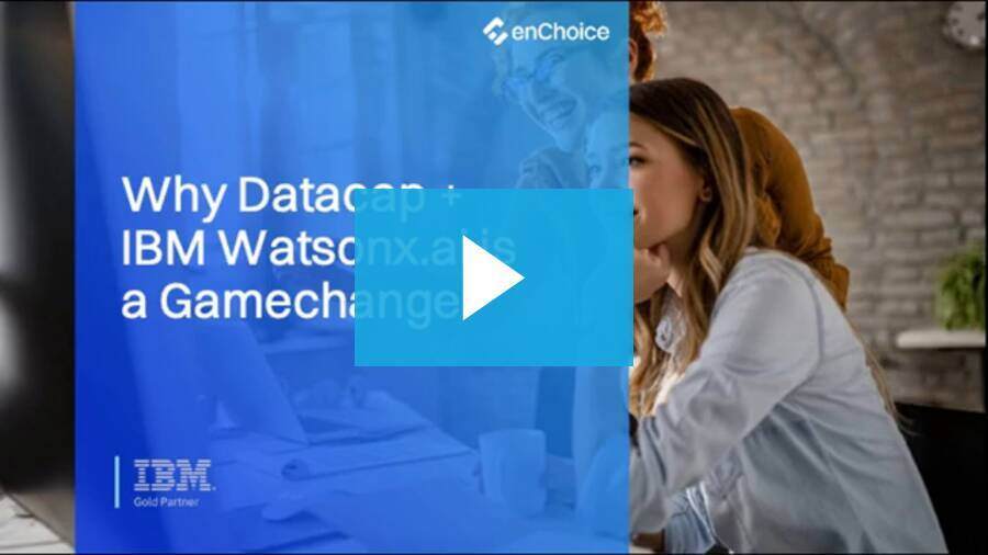 enchoice's tweet image. Stop wasting time and money on manual document processing! Watch our recorded demo to learn how IBM Datacap + watsonx can boost efficiency and reduce costs. Don’t miss out! hubs.la/Q02-KH1T0 

#datacap #ibmdatacap #watsonx #ai #documentprocessing