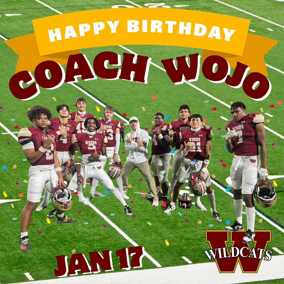 HAPPY BDAYYY <a href="/CoachWoljevach/">Coach Woljevach</a> !!!! <a href="/CyWoodsFB212/">Cy Woods Football</a>