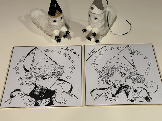¡Son dibujos hechos en directo! 
