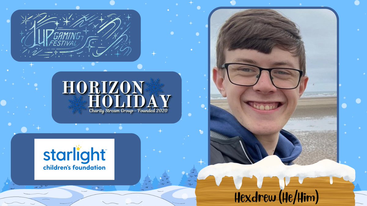 Congrats to <a href="/HexdrewLive/">Andrew</a> for becoming a part of the event coordination team with <a href="/1UpGameFestival/">1Up Gaming Festival 👉 Winter Games Dec 27 - Jan 3</a>! 

He is also a founder of Horizon Holiday, whom <a href="/1UpGameFestival/">1Up Gaming Festival 👉 Winter Games Dec 27 - Jan 3</a> is beyond excited to collaborate with for <a href="/StarlightUS/">starlightUS</a>!

We return to the chaotic CC Minecraft, will he survive?