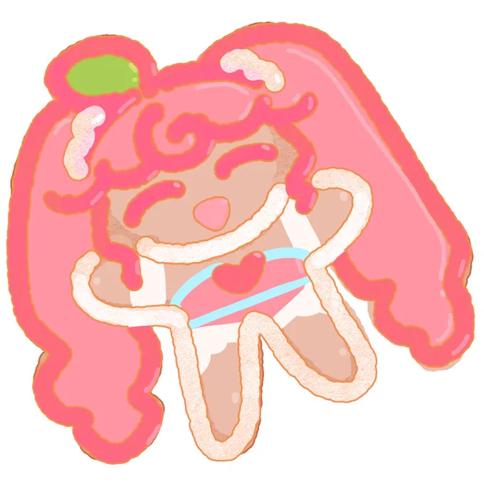 メロコチャンのツリーにアイシングクッキーを飾ってもらいました 可愛い企画ありがとう～