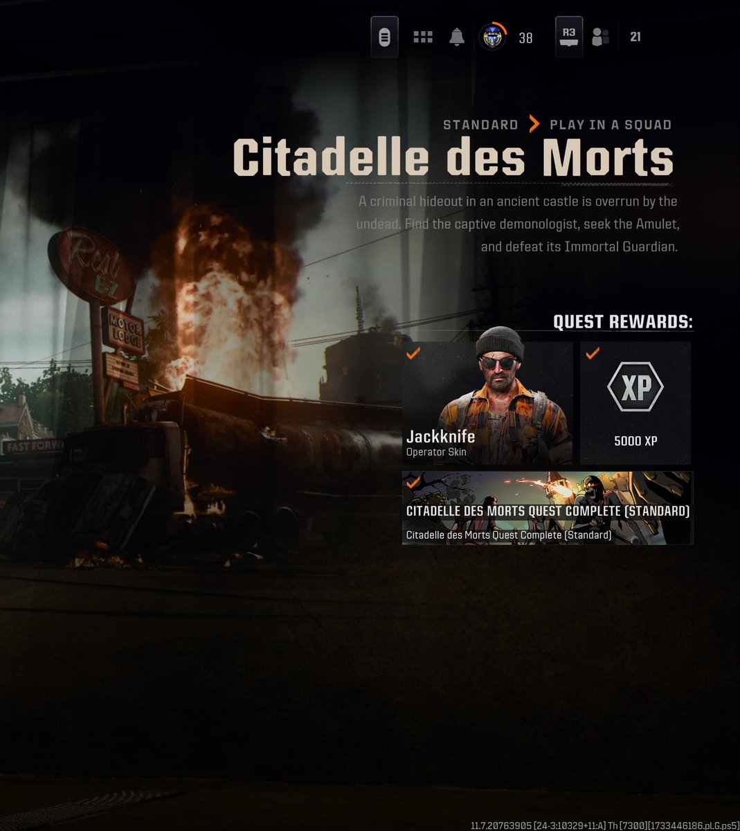 Citadelle des Morts Easter Egg Done ✔️  

This storyline is getting crazy. #Blackops6zombies