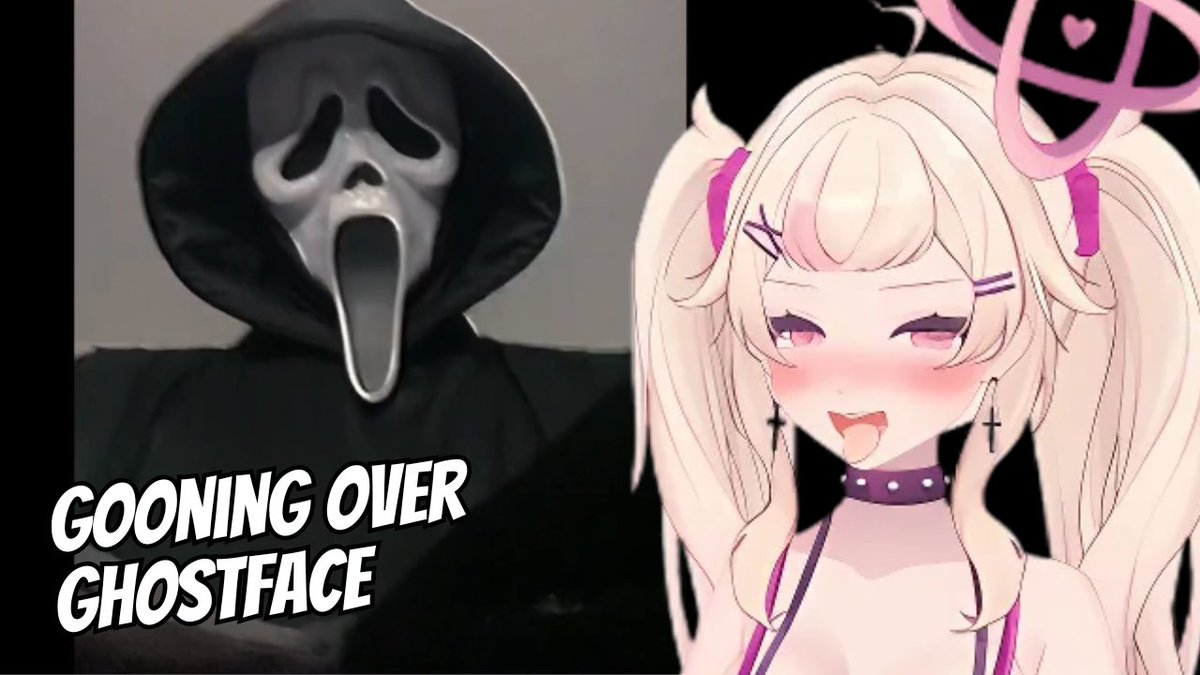 Karmakat_Vtuber's tweet photo. @sukotheangel ​deffo not fighting the Ghostface simp allegations after gooning to that meme!  

New clip out now! 
https://t.co/QP47jYNJgQ 

#vtuber #vtubers #vtuberclips #ENvtuber #Ghostface #clips #twitch #twitchclips https://t.co/y5YNvhSzGH