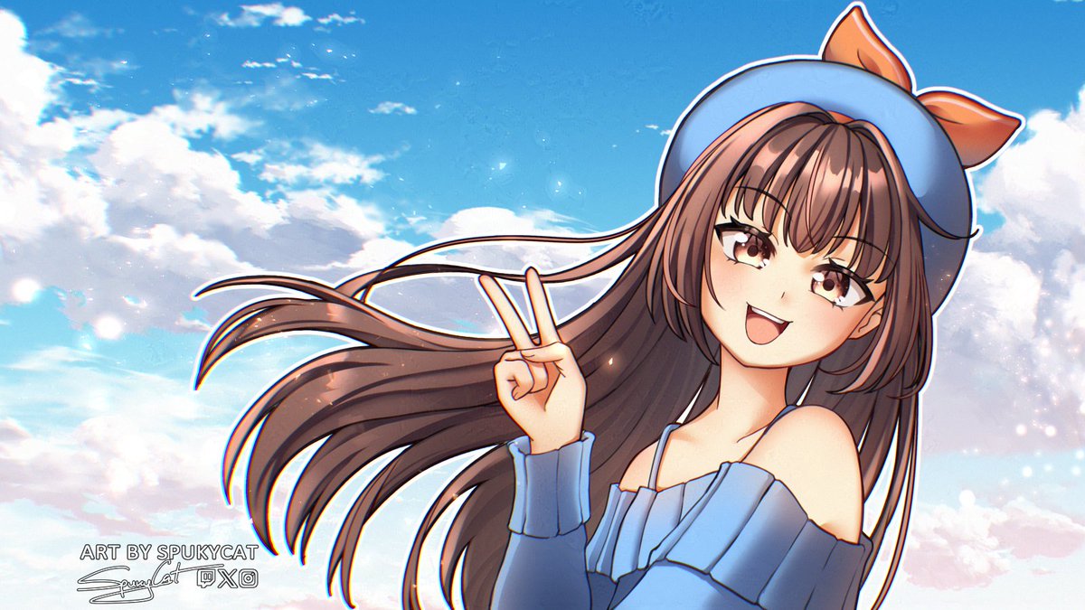 SpukyCat 🐱 Dokomi 10L21 | Vtuber Artist tweet media
