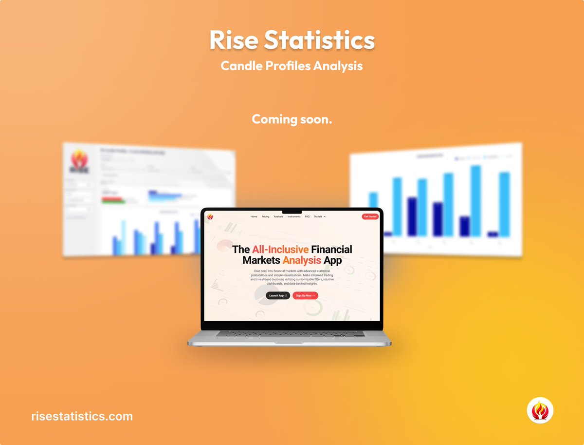 RiseStatistics_'s tweet photo. 📊Candle Profiles📊

There has not been a new analysis page added to Rise Statistics for a little over two weeks now...

Well this is about to change🔥

Candle profiles, granting users in-depth intraday frameworks and insights for multiple timeframes! 🎯