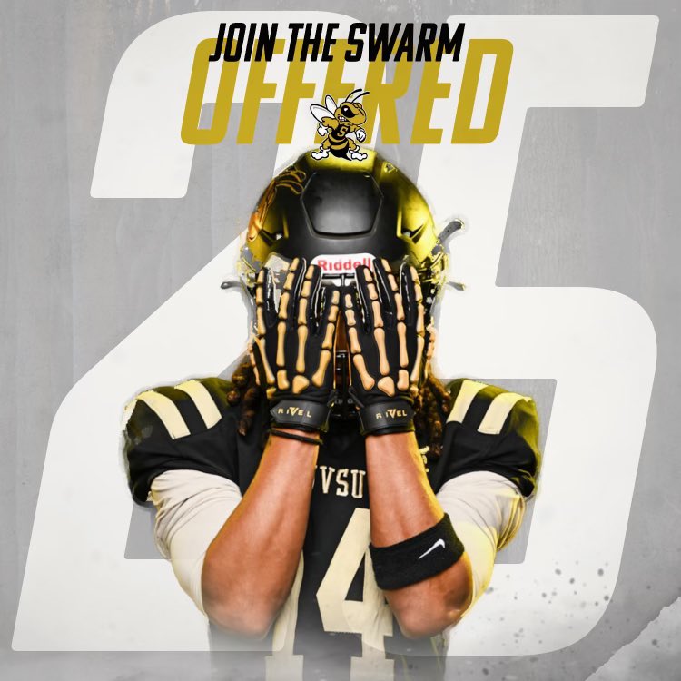 Blessed to receive an offer from West Virginia State University!