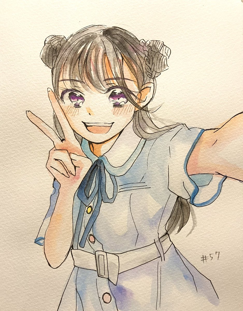 「#60〜57 」|そら@アイドルに夢中のイラスト