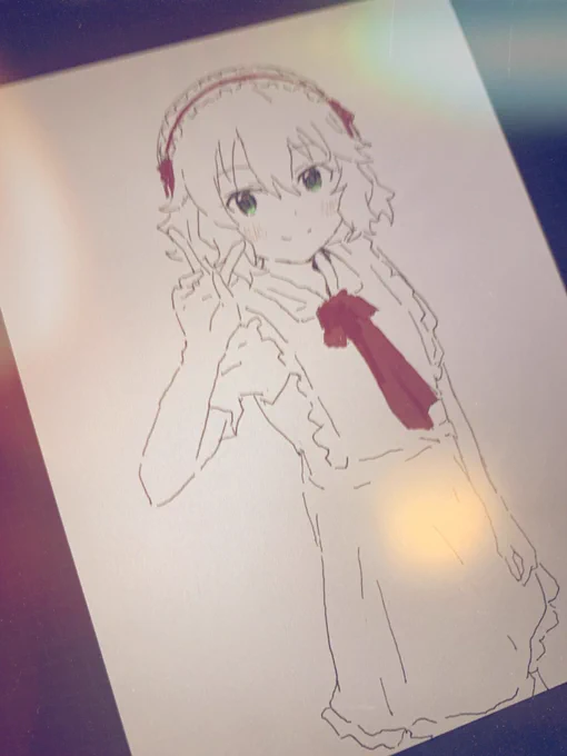 過去絵漁ってたのですが、こういう絵はもう描けないなと思いました…。 