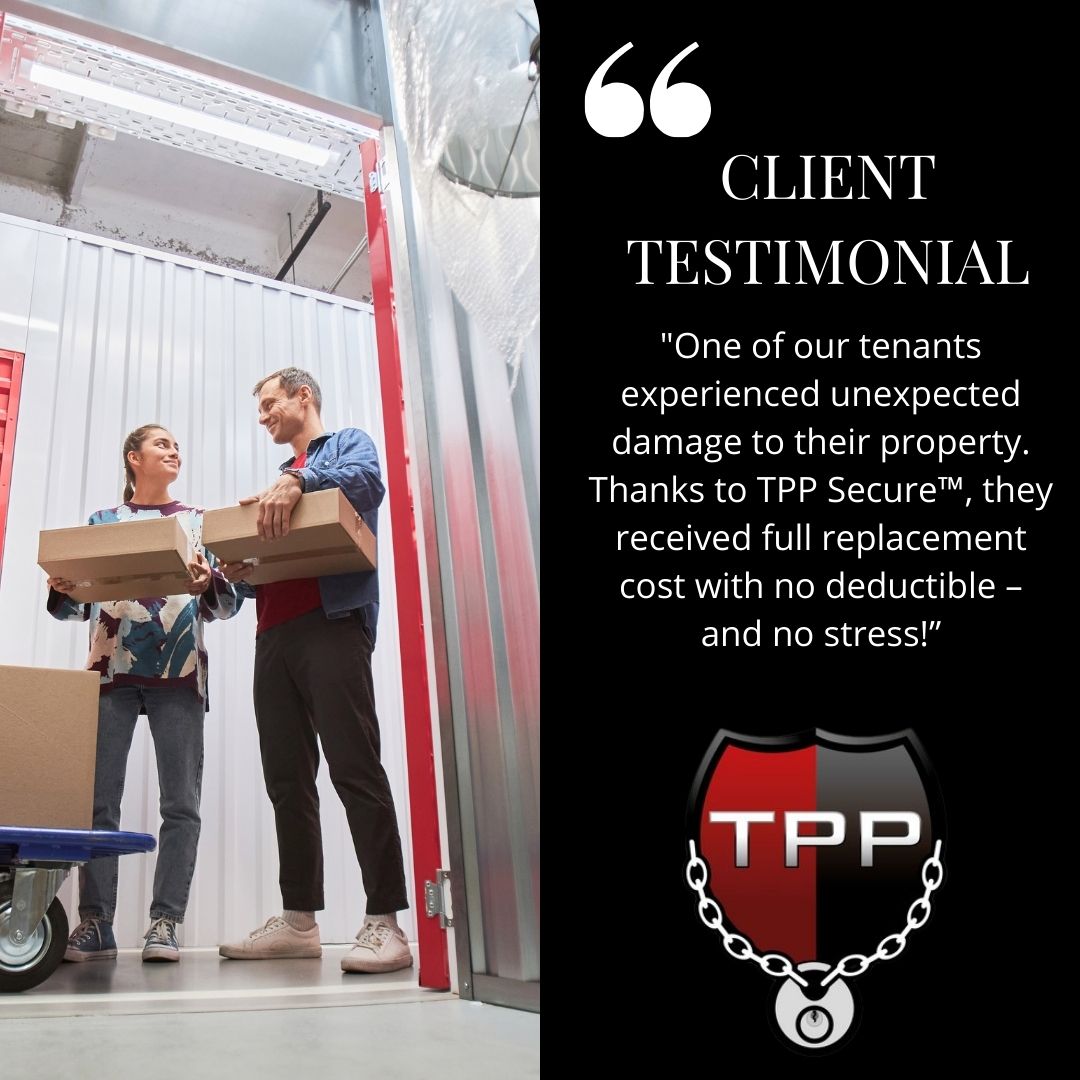 TPPprotect's tweet photo. TPP helps Self Storage Owners protect tenants the smart way, while earning residual income. Learn more! https://t.co/JCo3gGMLv7 
#RealStories #TPPSecure #CustomerSuccess" https://t.co/9xs55movgC