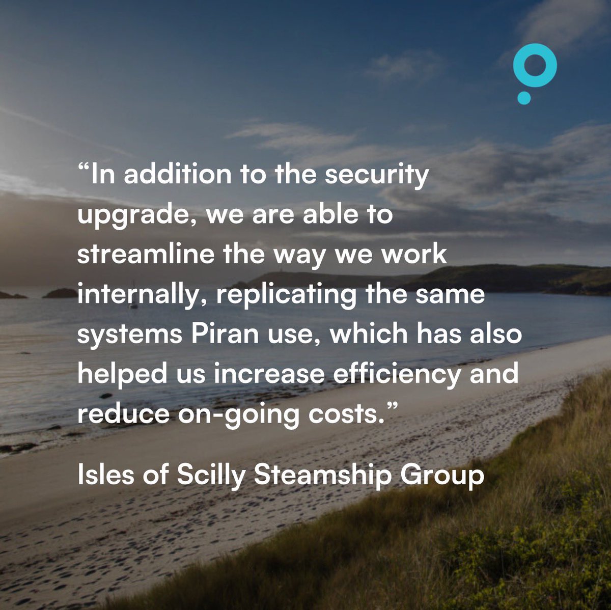 pirantech's tweet image. We helped Isles of Scilly Steamships upgrade their IT systems to support their business growth, and we work with their internal IT manager to assist with higher level tech support.

Read our case study here: pirantech.co.uk/case-study/it-…

#techsupport #itsupport #outsourceditsupport