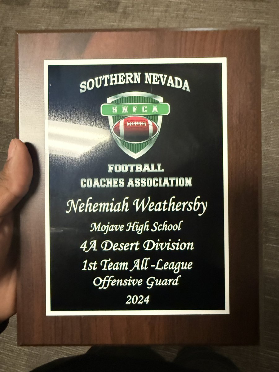 I am honored to have been blessed by god with the opportunity to be 4A desert division 1st team All-league offensive guard for 2024-2025 football season!!!!
HIGH MOTOR EVERYTHING‼️<a href="/coach_pacheco/">Coach Wes Pacheco</a> <a href="/Spike4DeuceRoss/">Coach Rossi</a> <a href="/Mojavefootball1/">Mojave Rattler Football</a> <a href="/ZReyes_PRZ/">Zack Reyes</a> <a href="/PrepRedzoneNV/">Prep Redzone Nevada</a> <a href="/CoachNateOishi/">Nathaniel Oishi</a>
