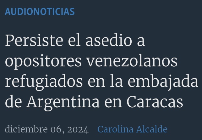 NelsoredG's tweet image. Maduro y Diosdado le hacen a la Embajada de Argentina lo mismo que le hacen al pueblo venezolano a diario, le cortan el agua, la electricidad, el gas, el internet y el acceso a la comida.

Ese es su método de tortura, evidenciando que siempre ha sido intencional contra el pueblo.