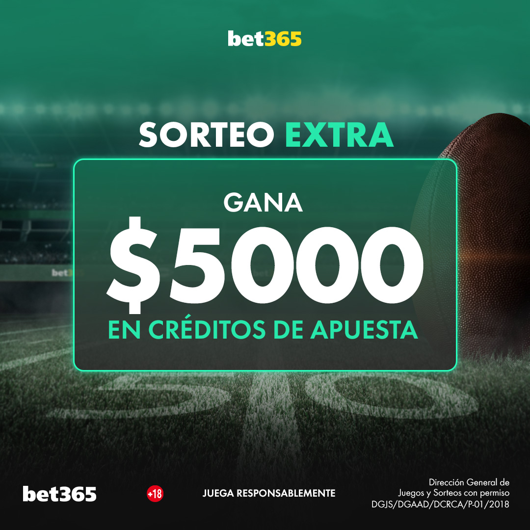 bet365mx's tweet photo. 🚨 Tap, hold and load in $5000 MXN de créditos de apuesta. 💰

Para entrar:
1⃣ Sigue a @bet365mx , ❤️ y 🔁 este tweet.
2⃣ Dinos quien gana entre HOU Texans @ KC Chiefs.

¡Se anunciará un ganador después del partido el Sábado!