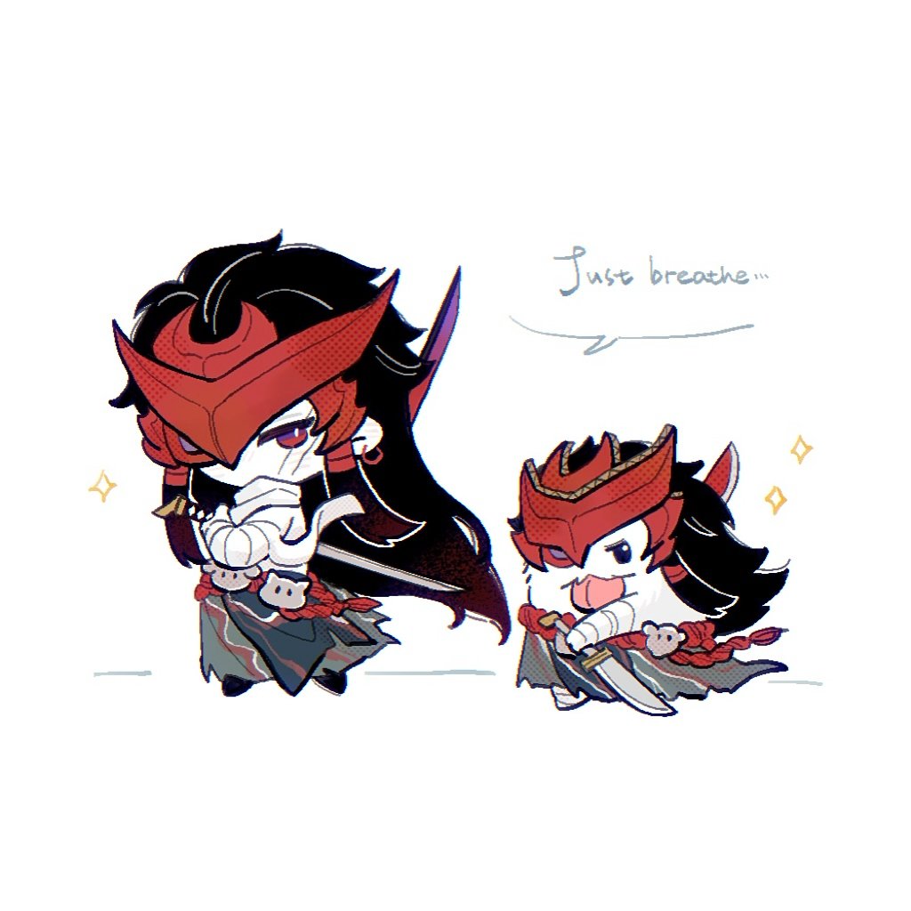 GrieverLogan's tweet photo. I've drawn a series of yone&amp;poro🐑
#yone #LeagueOfLegends https://t.co/FeOeTGIMaK