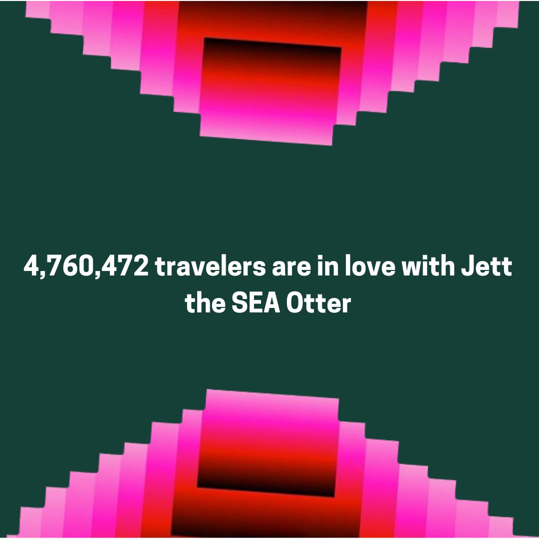 🦦 Your new favorite travel buddy is Jett the SEA Otter. Jett is otterly irresistible. Need we say more? And that's SEA #Wrapped2024!
