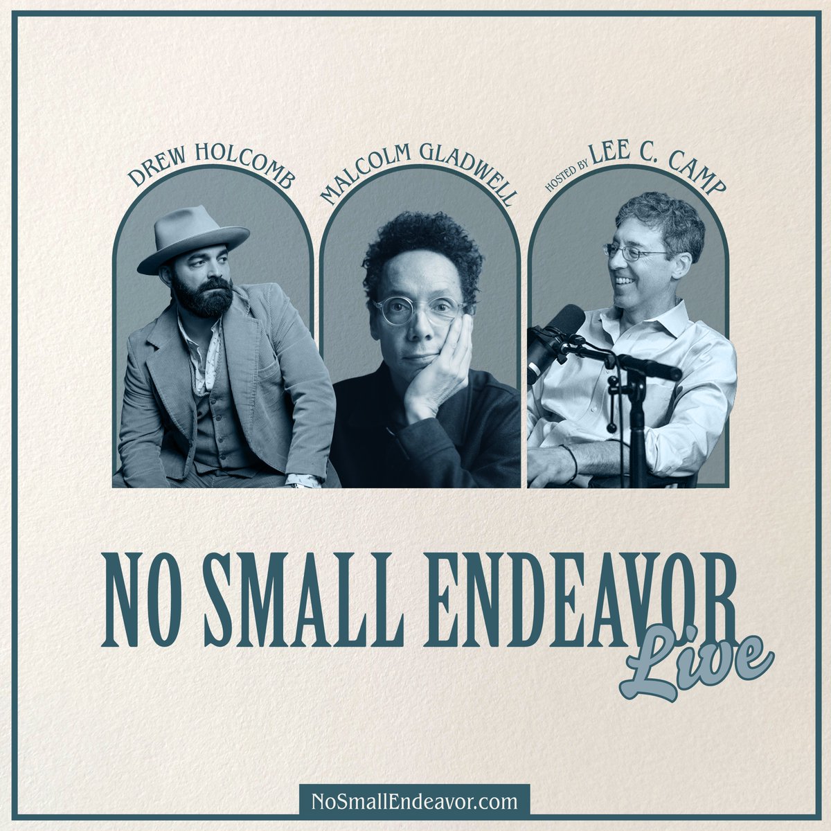 Drew Holcomb (@drewholcomb) on Twitter photo I'm excited to be going on tour with <a href="/NoSmallEndeavor/">No Small Endeavor Podcast</a> and <a href="/Gladwell/">Malcolm Gladwell</a> this coming April. Tickets are on sale now for Louisville, KY, Indianapolis, IN, and Grand Rapids, MI! More cities to be announced soon. nosmallendeavor.com/events I'm excited to be going on tour with <a href="/NoSmallEndeavor/">No Small Endeavor Podcast</a> and <a href="/Gladwell/">Malcolm Gladwell</a> this coming April. Tickets are on sale now for Louisville, KY, Indianapolis, IN, and Grand Rapids, MI! More cities to be announced soon. nosmallendeavor.com/events