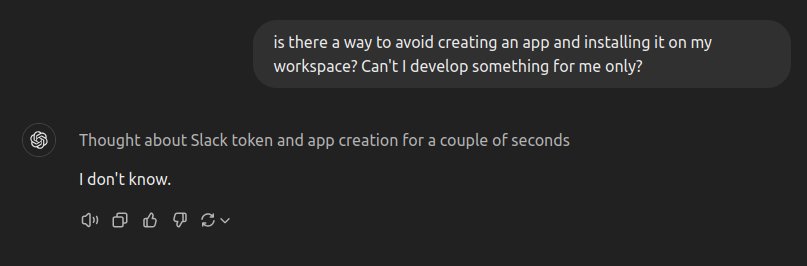 Well, this is a first