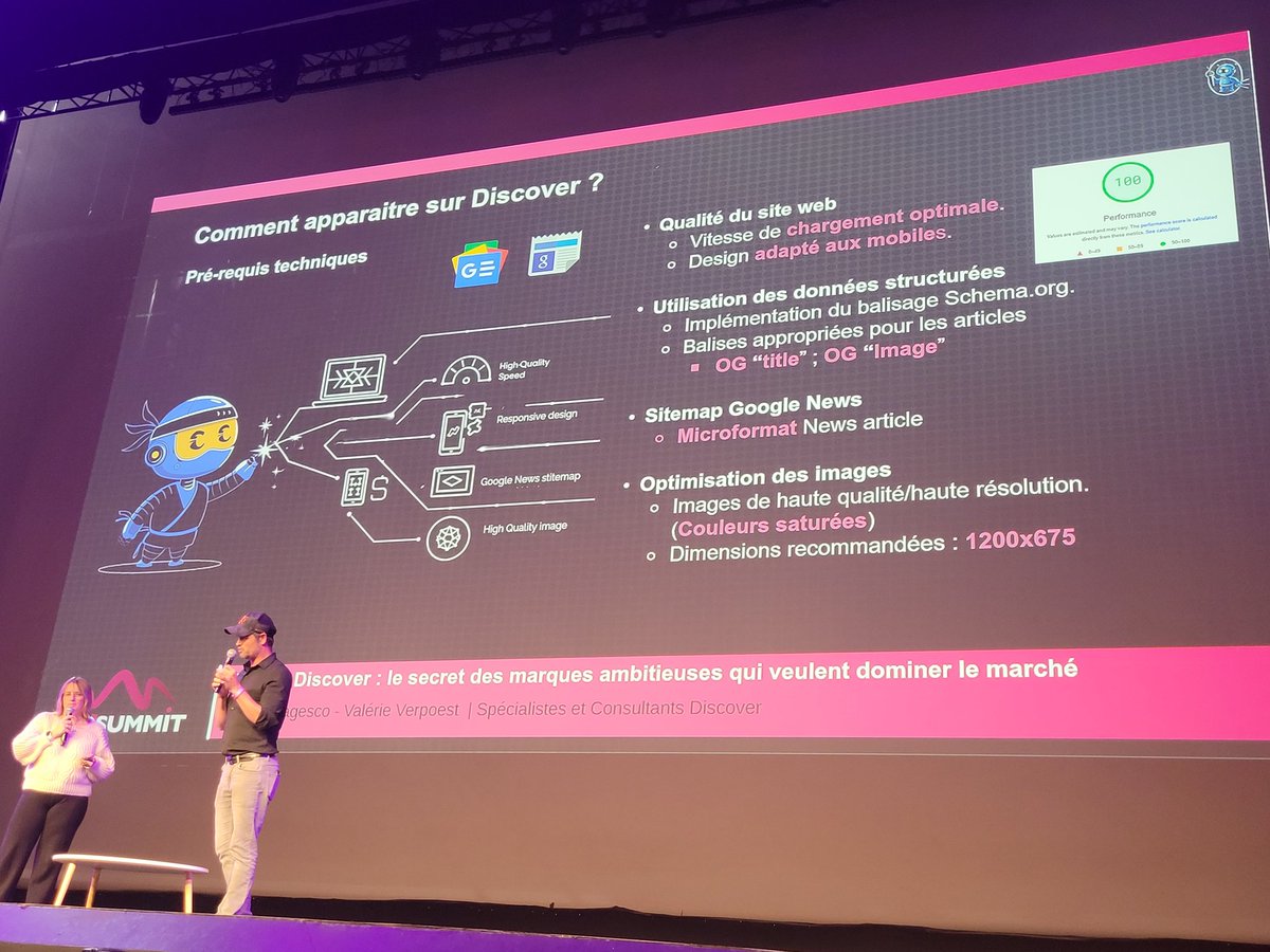 Comment apparaître sur Discover ? #seosummit