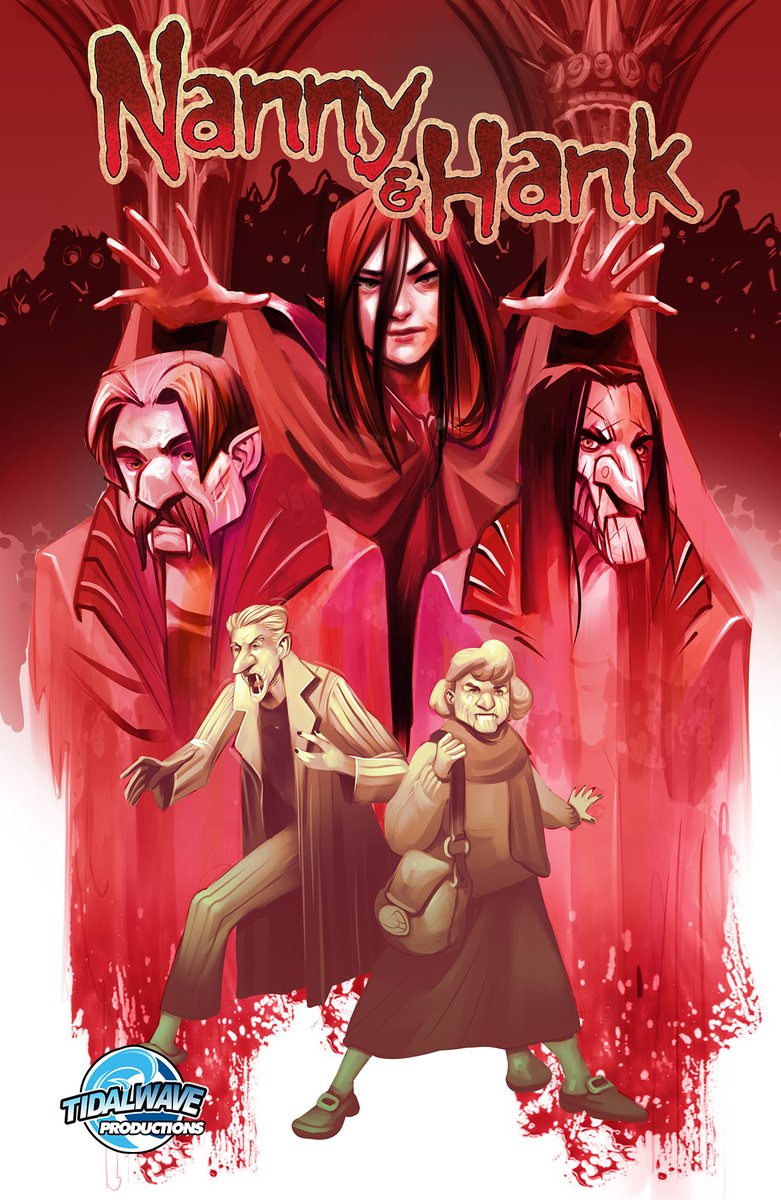 DarrenGD's tweet photo. Get ready! 🦇 *Nanny and Hank*—the fang-tastic story of grandparents turned #vampires—is back in 2025!
"Horror with a Heart" series mixes humor, heart & horror.
The original #Graphicnovel now: https://t.co/p0Dgmw10bU
#Vampire #VampireComics #ComingSoon2025 #comics https://t.co/LdZuwEXlbH