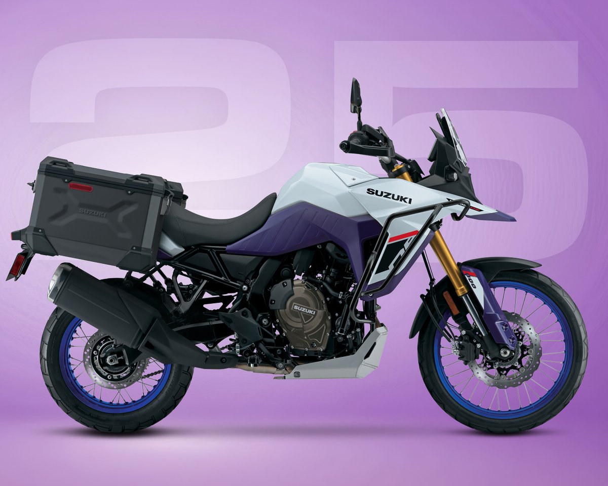 suzukicycles's tweet image. What, you want more 2025 Suzuki colors? Well here you go with the 2025 Suzuki V-STROM 800 lineup: 

Head to SuzukiCycles.com to learn more about the Suzuki V-STROM 800 lineup. 

#Suzuki #SuzukiCycles #VSTROM