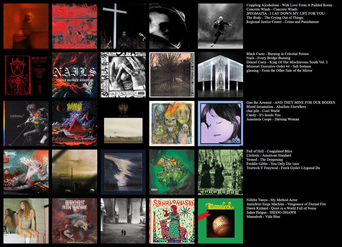 Bansky_'s tweet photo. too much good music this year, here is some of the stuff I really liked https://t.co/emU7K2TDAP