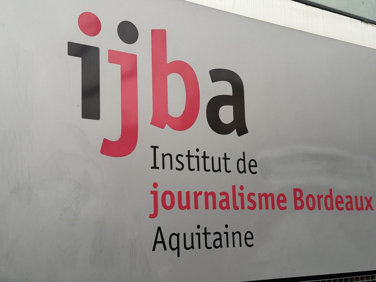 Ce sont les journalistes TV de demain 📺
Ils sont talentueux et motivés.

J’ai adoré passer deux jours avec eux à l’<a href="/IjbaOfficiel/">IJBA</a> dans le cadre de leur master 2 !