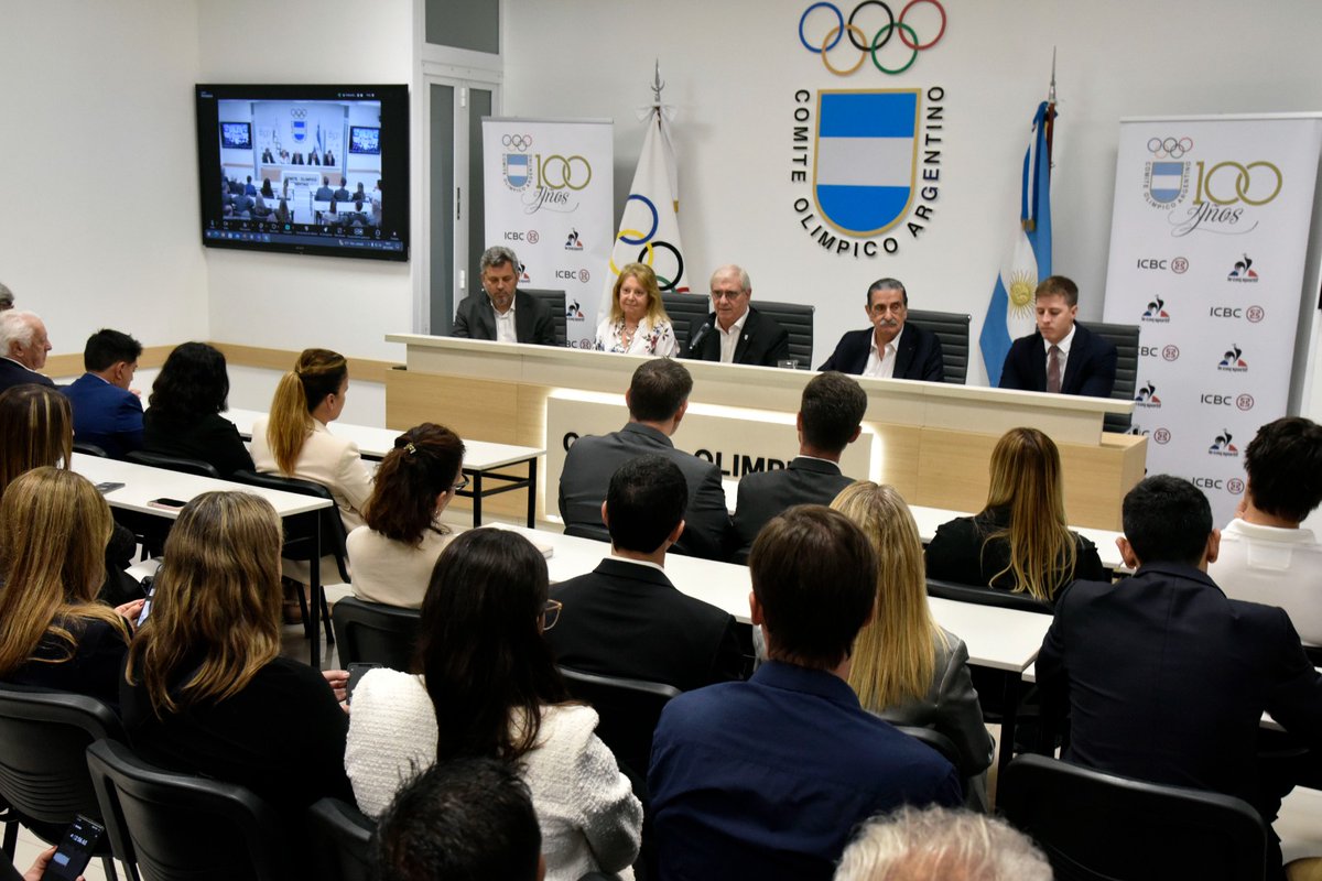 PrensaCOA's tweet photo. En la sede del Comité Olímpico Argentino se llevó a cabo el lanzamiento del Tribunal Arbitral del Deporte: https://t.co/YlUDdBcGcM https://t.co/k8OF6abjyc