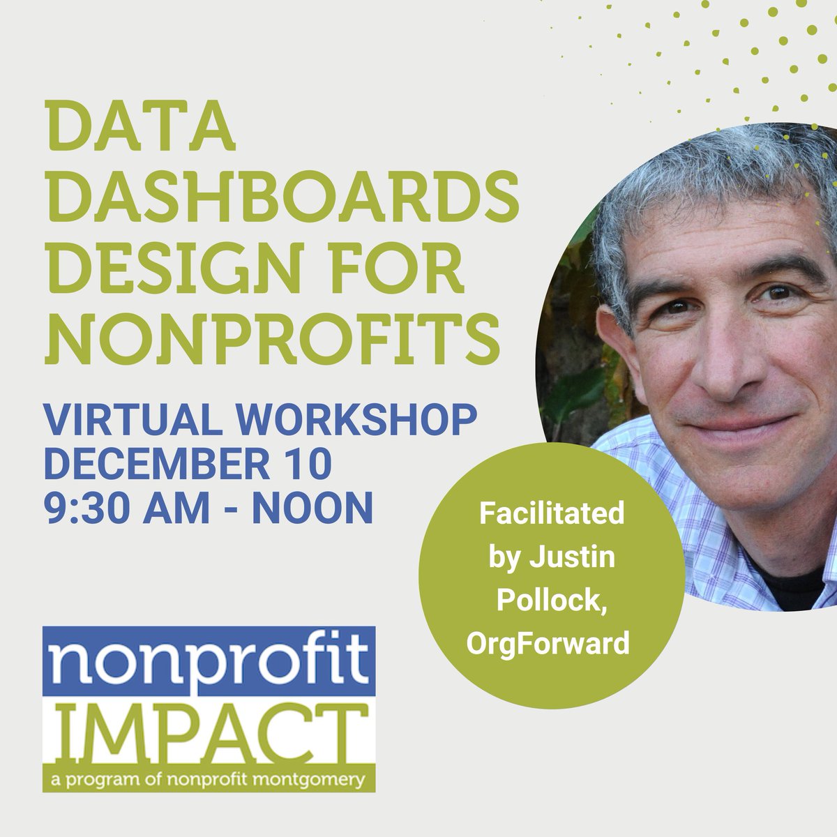 🚀 Unlock the power of #DataDashboards! Learn to visualize key metrics, track progress, and drive success for your nonprofit. Join our Nonprofit Impact Series session:
📅 Tuesday, Dec. 10
⏰ 9:30 AM–12:00 PM
📍 On Zoom
Register now! bit.ly/4gog3Cg
#NonprofitImpact