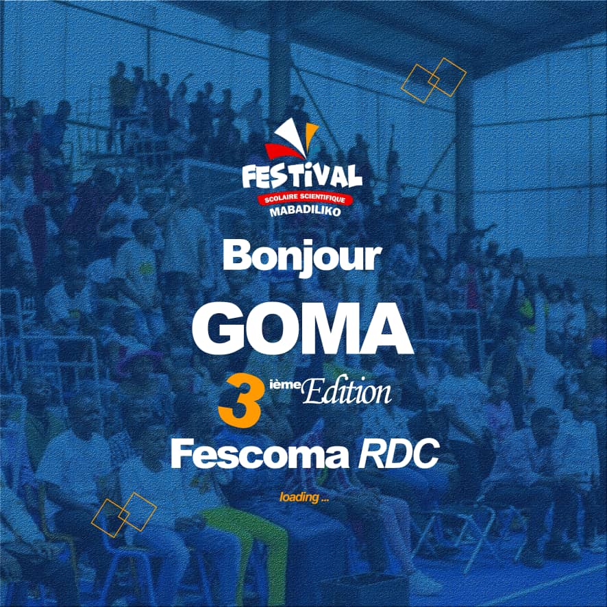 FescomaRdc's tweet photo. PAS DE GOMA SANS FESCOMA
Cap sur l'édition 3 en 2025💥
Ce rendez-vous approche, nous sommes impatients de rallumer les flammes de la Paix et de la science.
Restez scotchée, la vague est en cours 🔥.
#Fescoma2025 #Goma #Dygenec #ComingSoon https://t.co/5MvdezcSsI