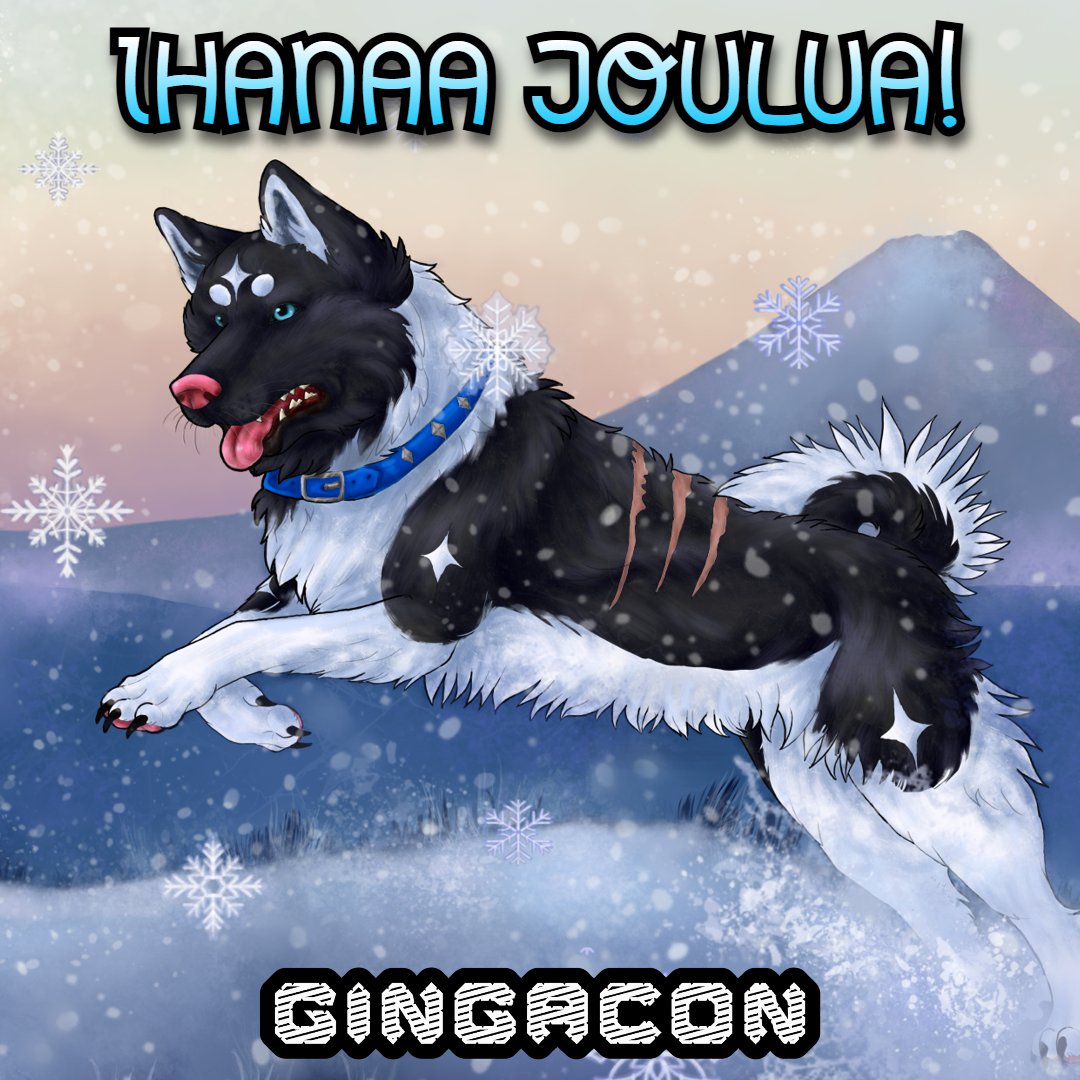 Gingacon's tweet photo. Ihanaa ja rauhallista joulua kaikille🎄

Kuvitus: Kajo https://t.co/qg4O99CirS
