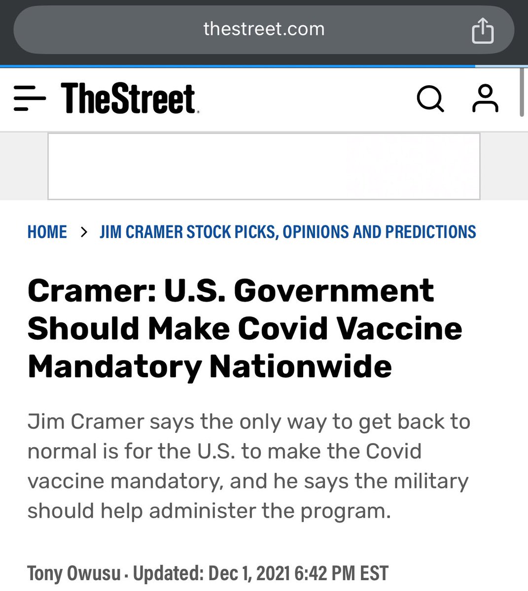 LPMisesCaucus's tweet photo. @jimcramer This you? https://t.co/2vJErroPZU
