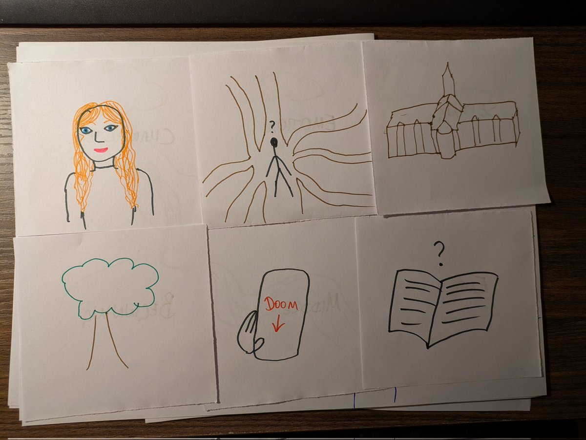 Kirsten Somerville (@kirstensom) on Twitter photo Storyboarding my research journey, featuring books, trees and doomscrolling...
Really enjoyed this <a href="/SocSciScotland/">SGSSS</a> training on storytelling for research with <a href="/joanna_wheeler/">Joanna Wheeler</a>. Thanks to <a href="/Kike_Ladipo/">Kike Ladipo</a> and Daisy Bao for facilitating 🌟 Storyboarding my research journey, featuring books, trees and doomscrolling...
Really enjoyed this <a href="/SocSciScotland/">SGSSS</a> training on storytelling for research with <a href="/joanna_wheeler/">Joanna Wheeler</a>. Thanks to <a href="/Kike_Ladipo/">Kike Ladipo</a> and Daisy Bao for facilitating 🌟