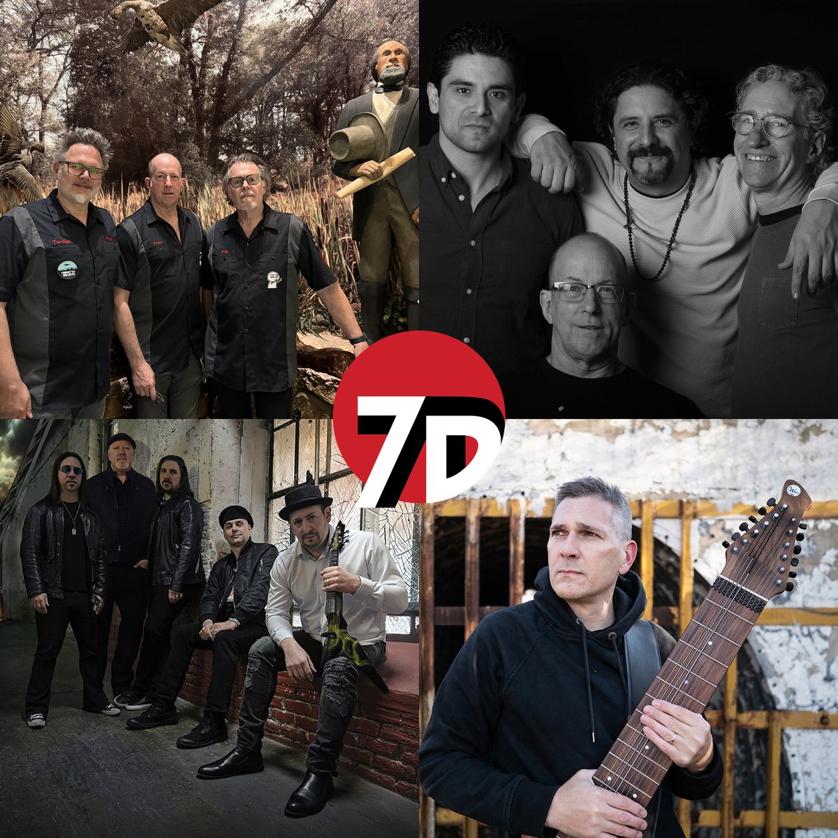 It's the last Bandcamp Friday of 2024 and time to load up on some stocking stuffers. We have some great new music from Tu-Ner, 3Below, Joe Deninzon &amp; Stratospheerius, and Jason Blake featuring Marco Minnemann. 

Shop now at: 7dmedia.bandcamp.com

#7d #kingcrimson #progrock