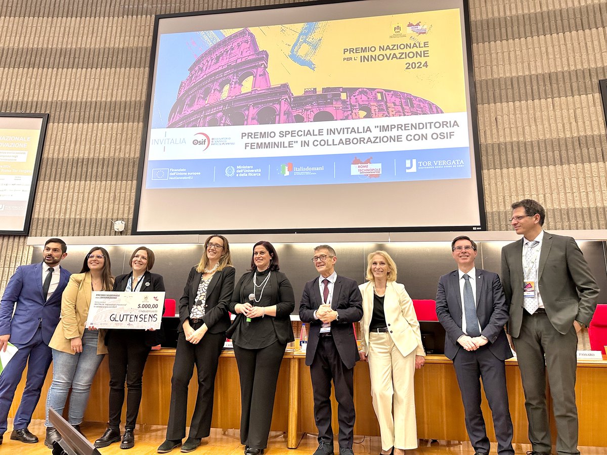 Invitalia's tweet photo. #PNI2024 | #Invitalia assegna il Premio speciale per l’#ImprenditoriaFemminile
🥇 #UClimat – grant di €15.000
🥈 #FoodLifeNext – grant di €10.000
🥉 #Glutensens – grant di €5.000

⭕Tutte le info👉🏼https://t.co/AiZ6QoLGIw https://t.co/lIv6pWEmiS