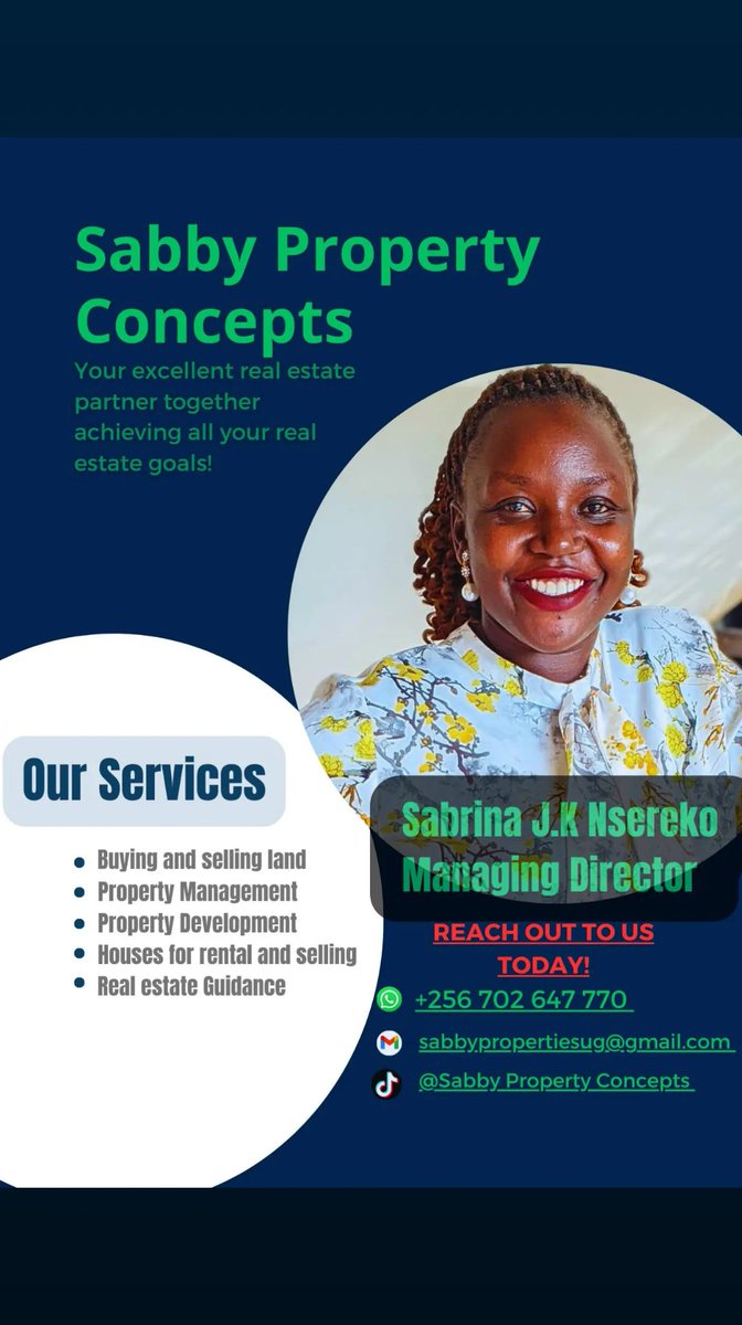 KimeraSabrina's tweet photo. Hello world. We are your excellent real estate partner in Eastern Uganda. https://t.co/GSShboBcJM