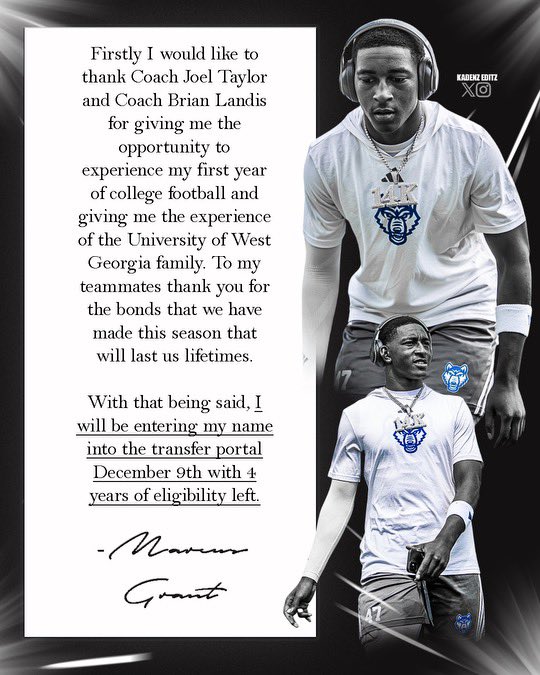 I’m officially in the portal with 4 years of eligibility left