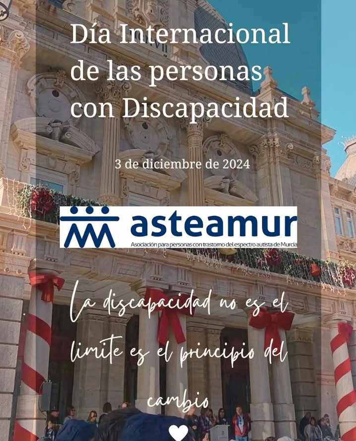 El martes 3 fue el día internacional de las personas con discapacidad.

Aprovechamos para recordar que como sociedad es clave: 
1️⃣ Reducir el estigma
2️⃣ Fomentar la inclusión
3️⃣ Garantizar derechos
4️⃣ Empoderarnos y celebrar nuestros logros

¡ Hacemos visible lo invisible 💙!